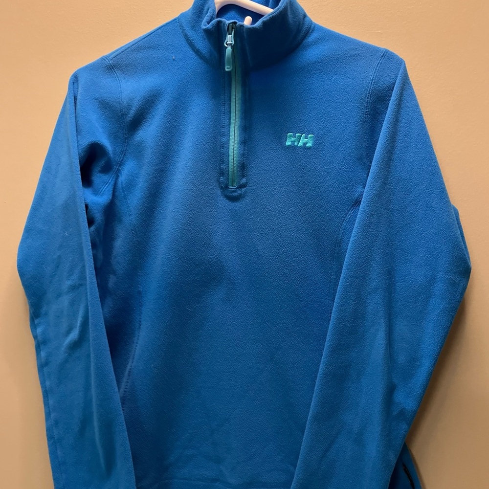 Blue Half-Zip Pullover